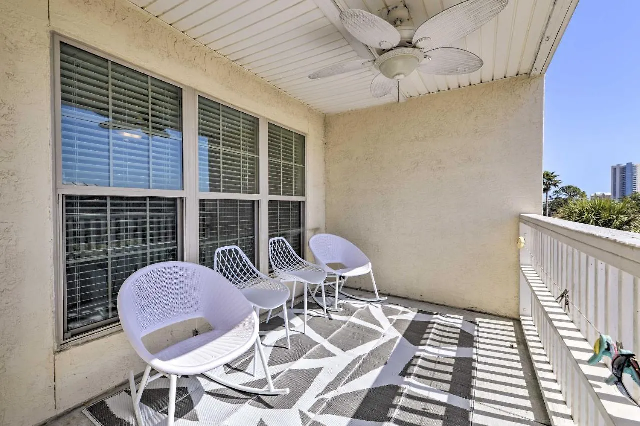 Convenient Condo With Hot Tub - Walk To Beach! パナマシティービーチ